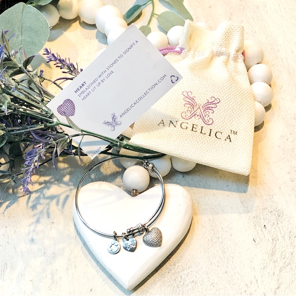 Angelica Collection💜Bangle Bracelet NWOT